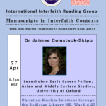 Christian-Muslim Relations in the Bodleian Library Manuscript Wardrop d. 27