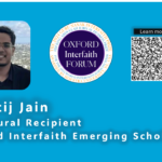 Kshitij Jain Awarded Distinguished Oxford Interfaith Emerging Scholar Prize